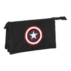 Bolso escolar safta portatodo capitan america teen triple...