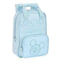 Mochila escolar safta mickey mouse baby con asas 200x80x280 mm