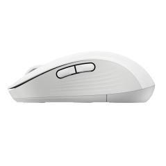 Mouse raton logitech m650 for business grande wireless inalambrico blanco crudo