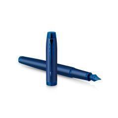 Pluma parker im professionals monochrome blue plumin f en estuche de regalo