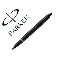 Bolígrafo parker im professionals vibrant purple ring en estuche de regalo