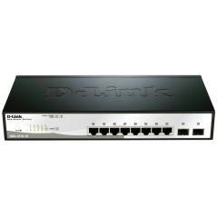 D-link dgs-1210-10/e switch 8xgb 2xsfp