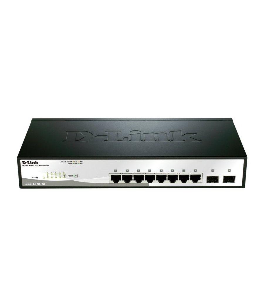 D-link dgs-1210-10/e switch 8xgb 2xsfp