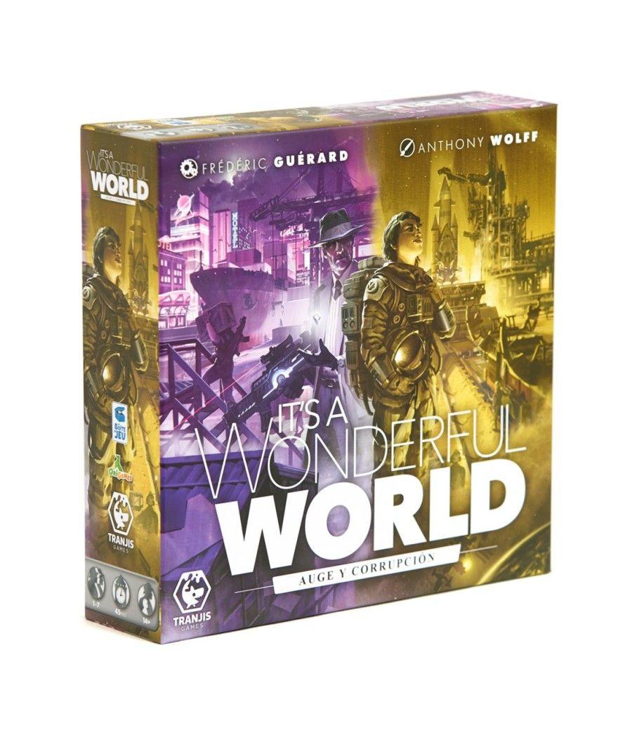 Expansion juego de mesa its a wonderful world - auge y corrupcion