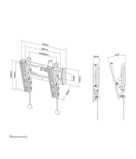 Neomounts by Newstar Select Soporte de pared para TV - Imagen 3