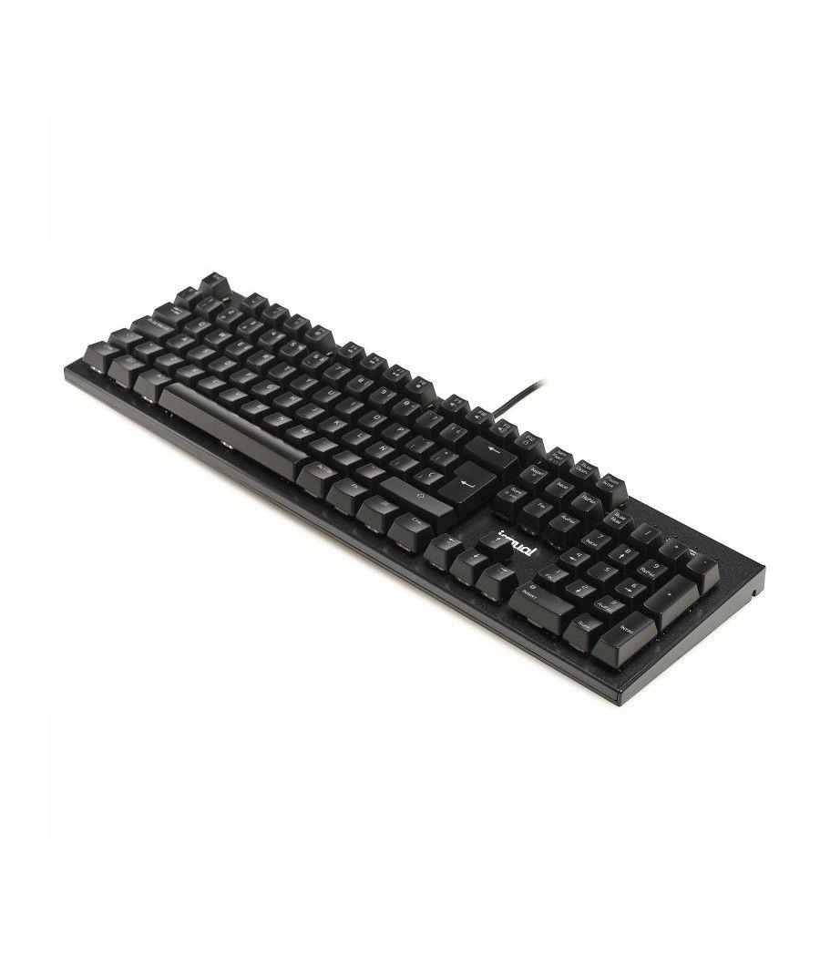 Iggual teclado gaming mecánico obsidian rgb negro