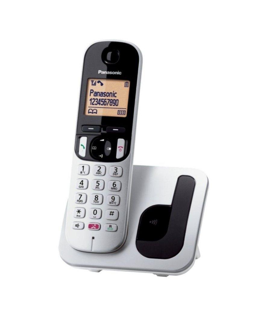Teléfono inalámbrico panasonic kx-tgc250sps/ plata