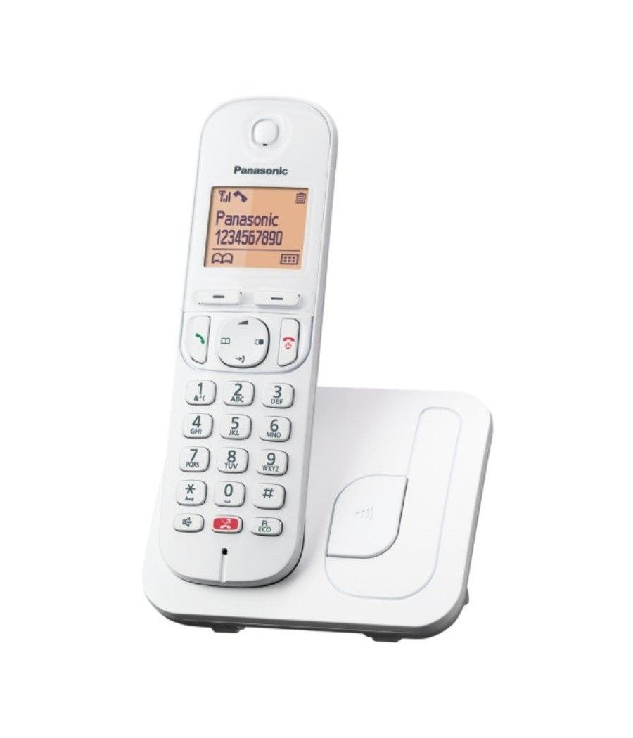 Teléfono inalámbrico panasonic kx-tgc250spw/ blanco