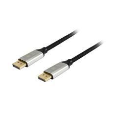 Cable displayport a displayport premium 1.4 8k/60hz 2m malla algodón trenzado y conector aluminio equip 119262