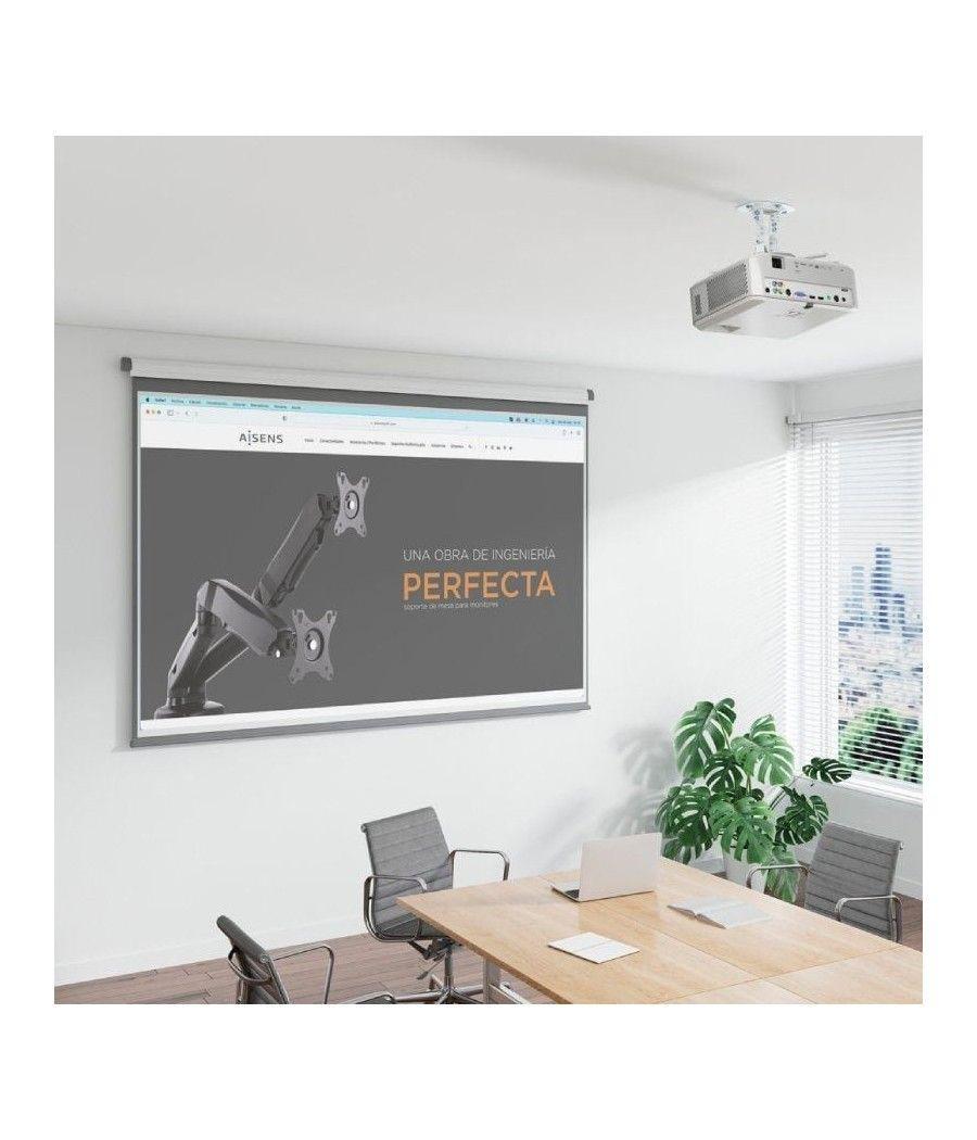 Soporte de techo/ pared para proyector aisens cp03tsr-129/ giratorio-inclinable/ hasta 13.5kg