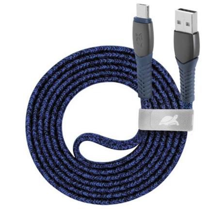 Rivacase ps6100 bl12 micro usb cable 1.2m azul