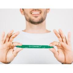 Rotulador q-connect marcador permanente doble punta color verde 0,4 mm y 1 mm pack 10 unidades