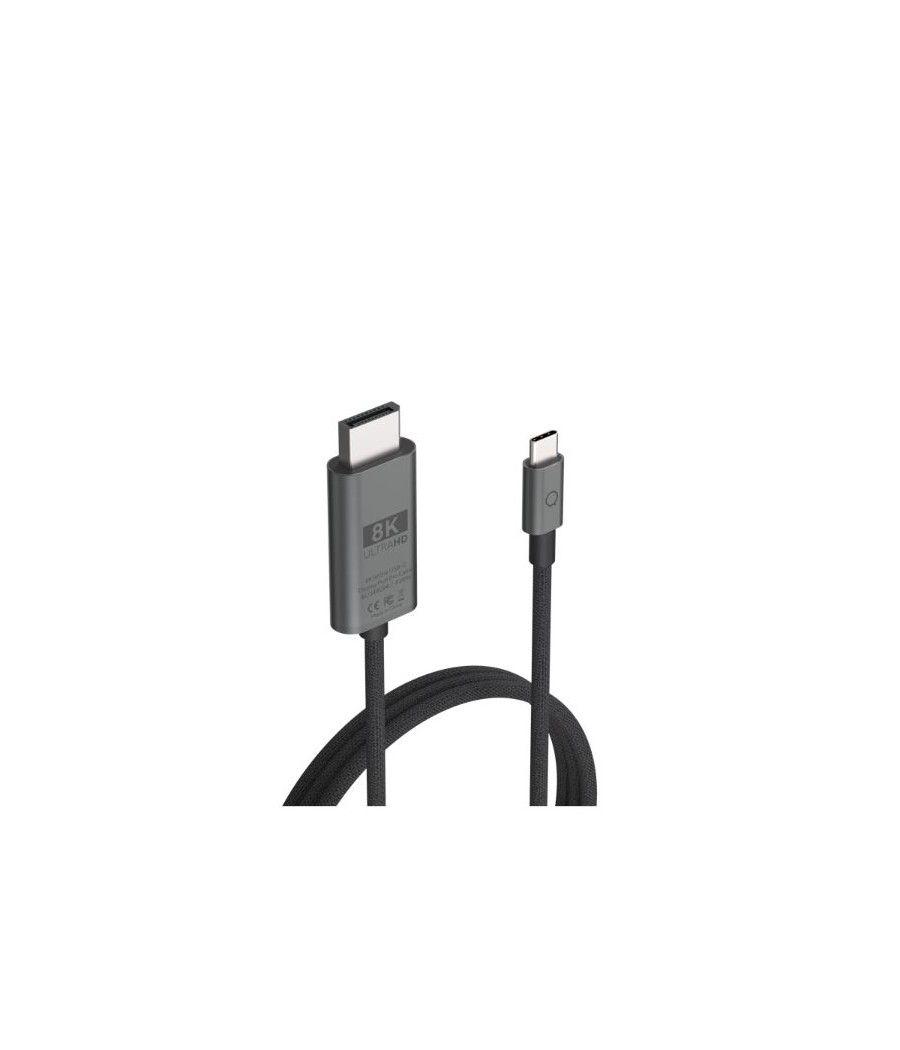Cable usb-c a displayport pro negro 2m linq