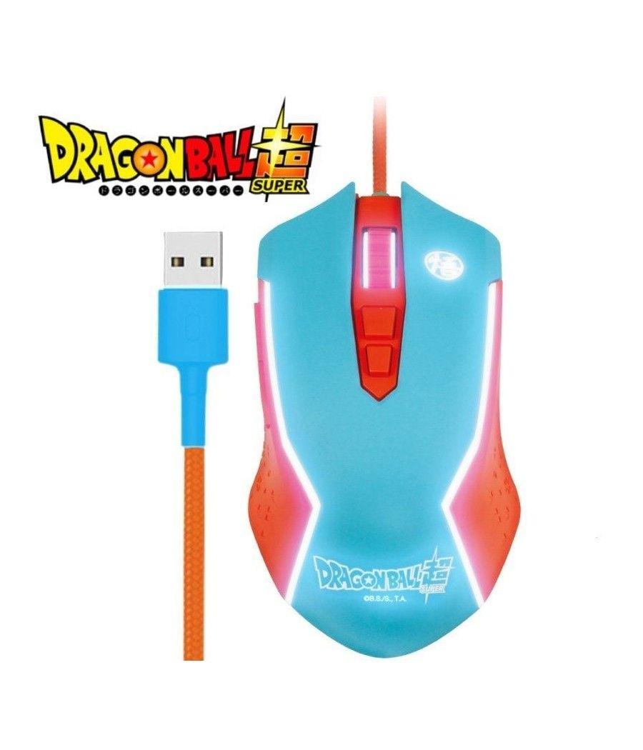 Ratón gaming fr-tec dragon ball super mouse goku/ hasta 8000 dpi