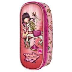 Bolso escolar safta portatodo gorjuss fairground 230x100x60 mm