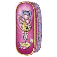 Bolso escolar safta portatodo gorjuss fairground 230x100x60 mm