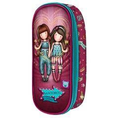 Bolso escolar safta portatodo gorjuss fairground 230x100x60 mm