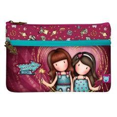 Bolso escolar safta portatodo gorjuss fairground plano con...