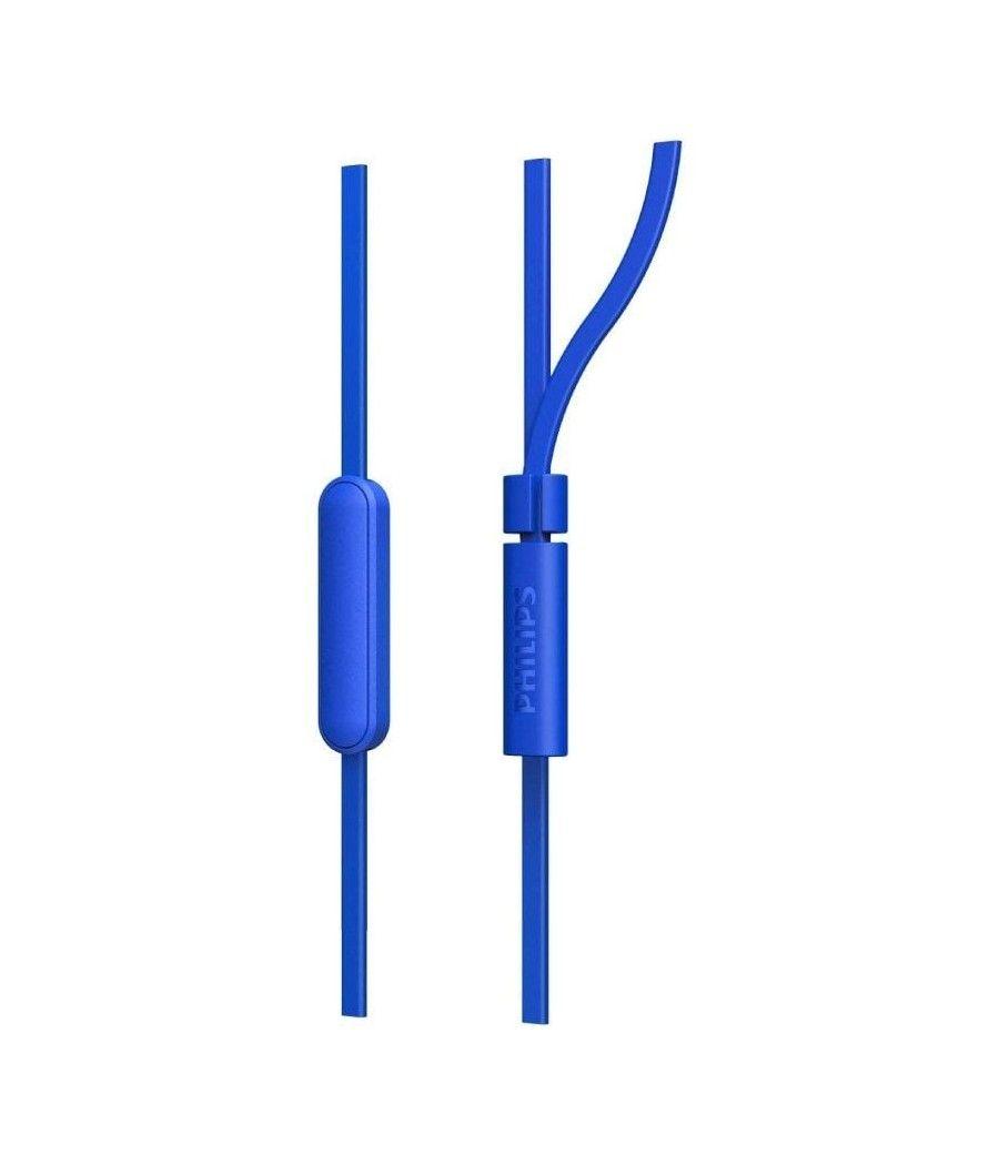 Auriculares intrauditivos philips tae1105bl/ con micrófono/ jack 3.5/ azules