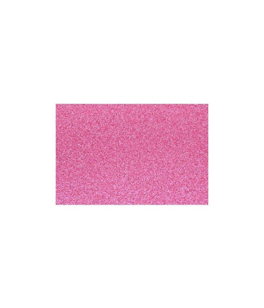 Fama goma eva 50x70 2mm glitter pack 10h rosa