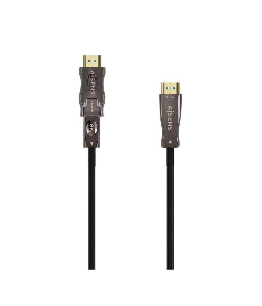 Cable hdmi 2.1 aoc 8k desmontable aisens a153-0646/ hdmi macho / d macho - hdmi macho/ 30m/ negro