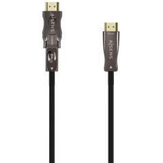 Cable hdmi 2.1 aoc 8k desmontable aisens a153-0648/ hdmi macho / d macho - hdmi macho/ 50m/ negro
