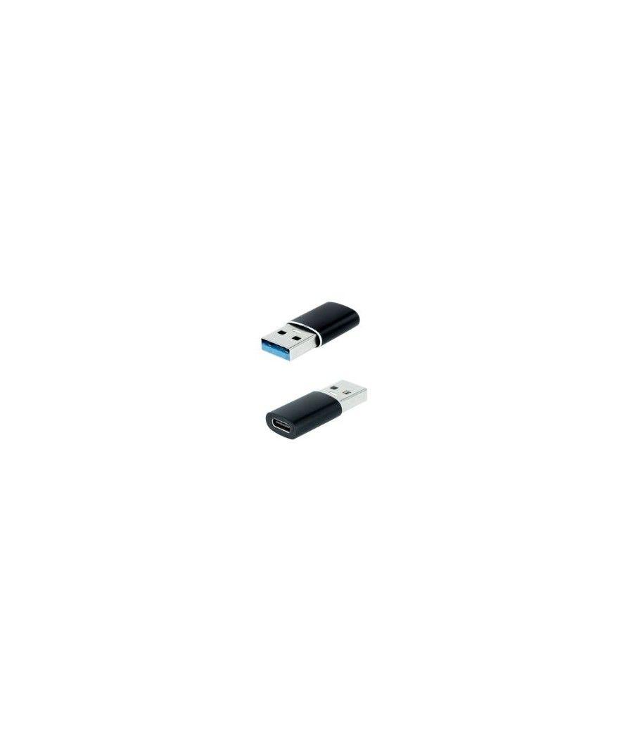 Adaptador usb-a 3.1 a usb-c usb-a/m-usb-c/h negro nanocable