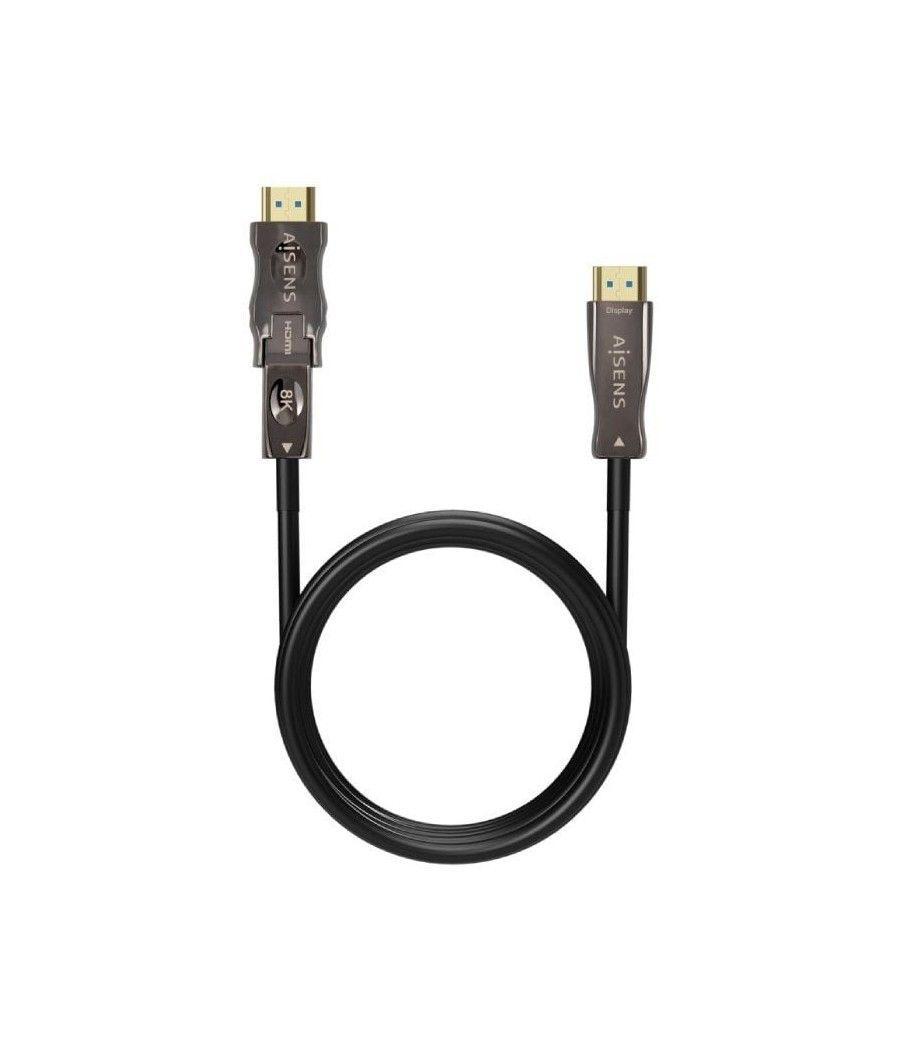 Cable hdmi 2.1 aoc 8k desmontable aisens a153-0645/ hdmi macho / d macho - hdmi macho/ 20m/ negro