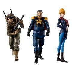 Figuras megahouse g.m.g mobile suit gundam principality of zeon team ramba ral set