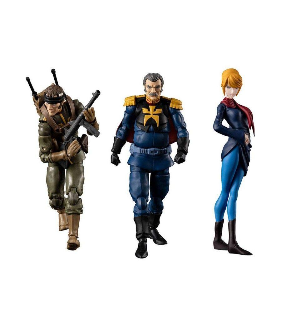 Figuras megahouse g.m.g mobile suit gundam principality of zeon team ramba ral set