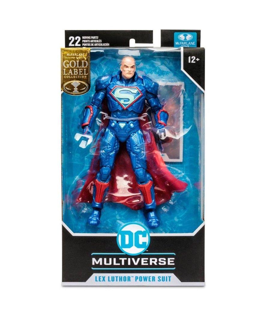 Figura mcfarlane multiverso dc lex luthor in power suit