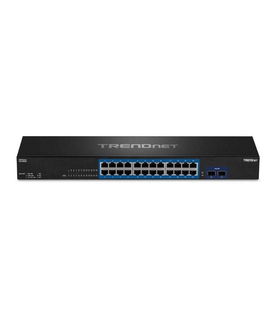 Switch trendnet teg-30262 24 puertos/ rj-45 gigabit 10/100/1000/ sfp+