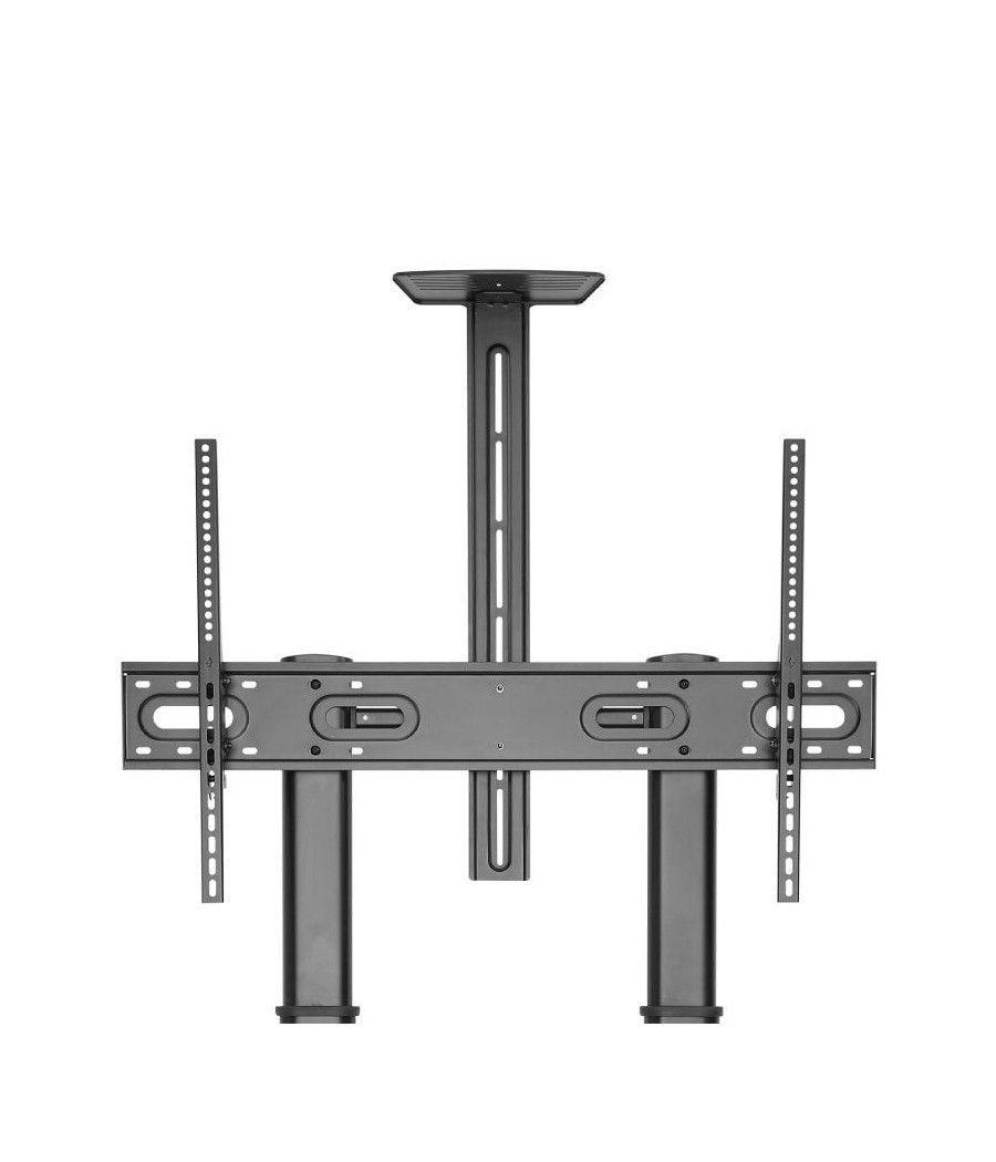 Soporte de pie inclinable con ruedas y manivela aisens ft100te-123 para tv 60-100'/ hasta 100kg