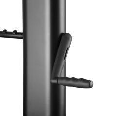 Soporte de pie inclinable con ruedas y manivela aisens ft100te-123 para tv 60-100'/ hasta 100kg