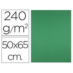 Cartulina liderpapel 50x65 cm 240g/m2 verde navidad paquete de 25 unidades