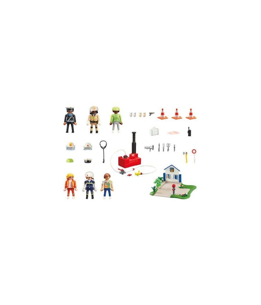 Playmobil my figures: mision de rescate