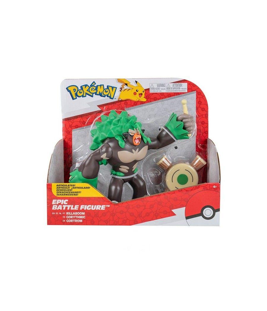 Figura jazwares pokemon epic rillaboom