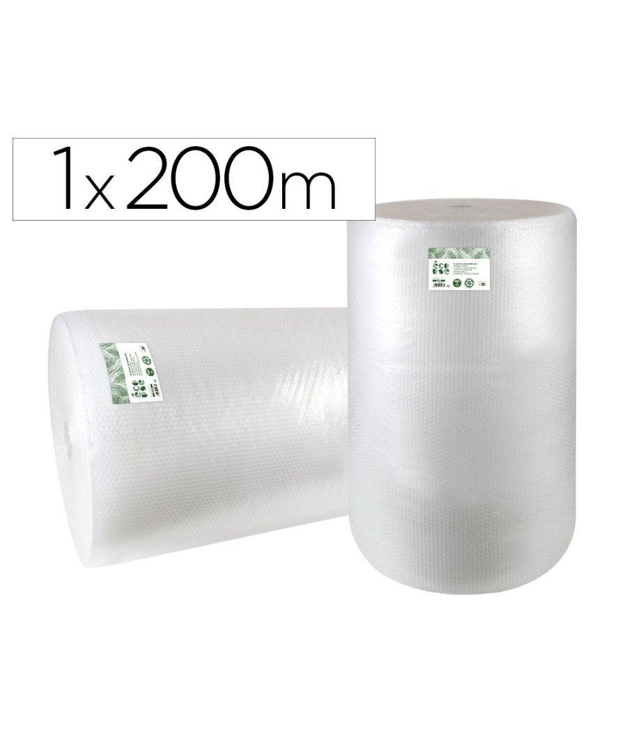 Plástico burbuja liderpapel ecouse 1x200m 30% de plástico reciclado