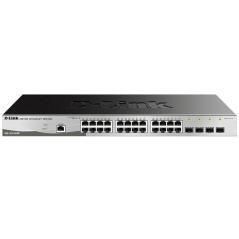 Switch d-link smart plus dgs-1210-28/me 28 puertos/ rj-45 10/100/1000/ sfp