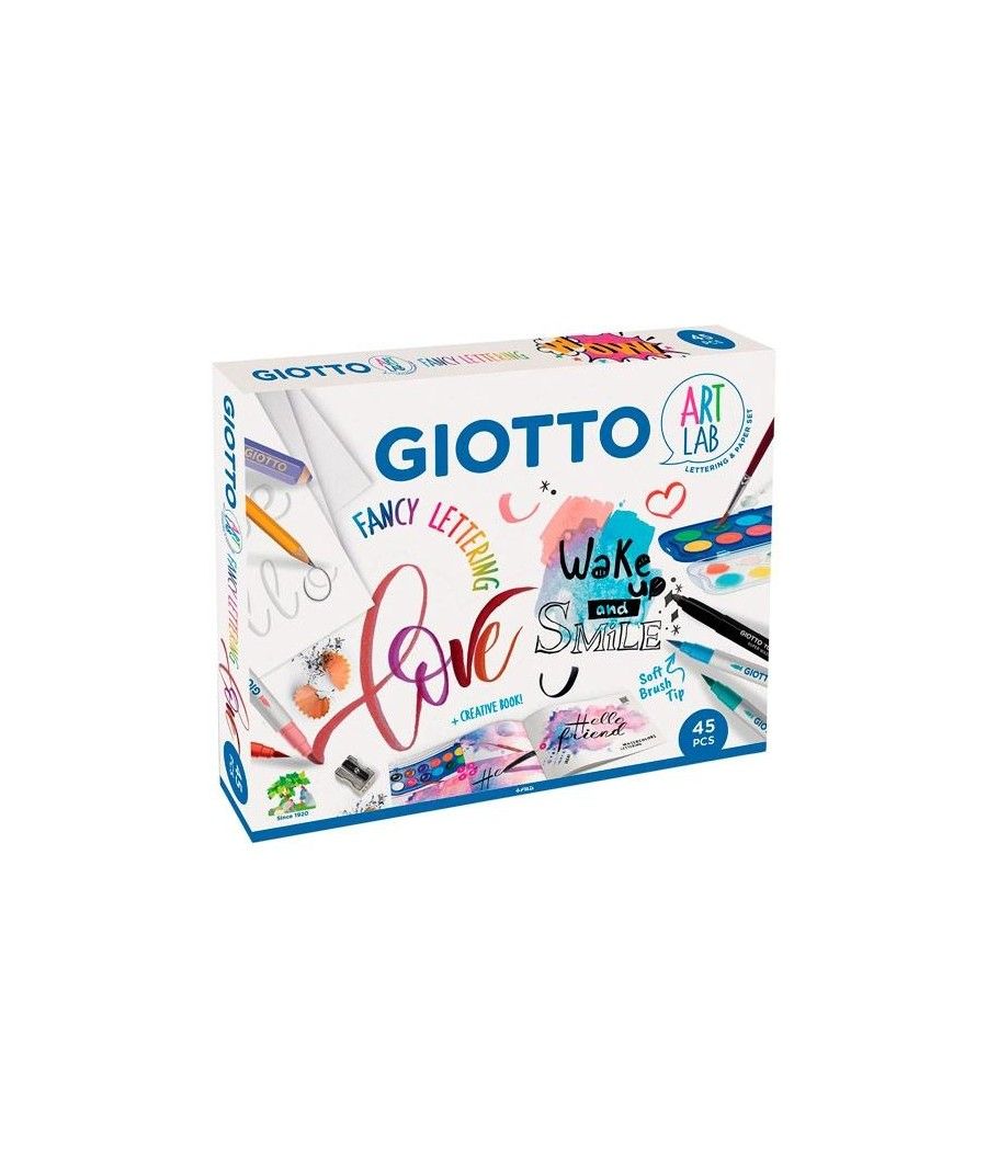 Giotto juego de letras art lab fancy c/surtidos
