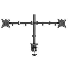 Iggual spm02 soporte pinza 2 monitores 17"-32"