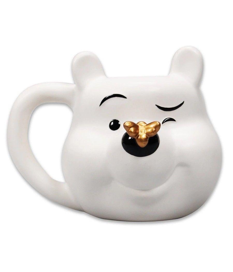 Taza 3d half moon bay winnie the pooh abeja dorada 550ml