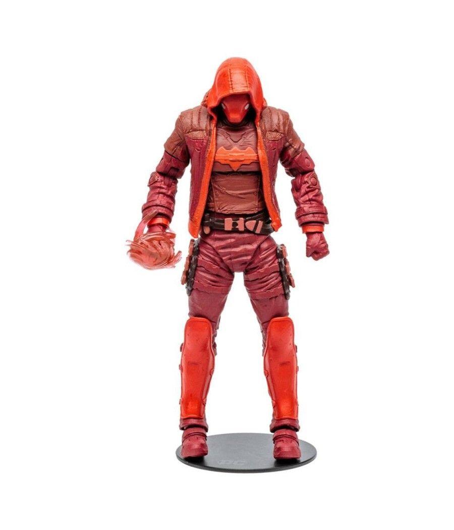 Figura mcfarlane toys dc gaming red hood monochromatic etiqueta dorada