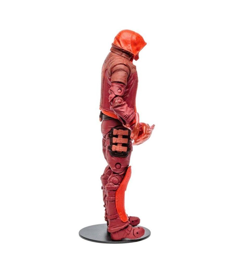 Figura mcfarlane toys dc gaming red hood monochromatic etiqueta dorada