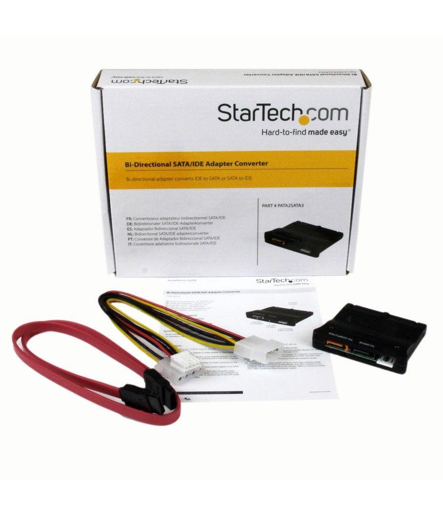 StarTech.com Conversor Adaptador IDE ATA a SATA Bidireccional - Imagen 5