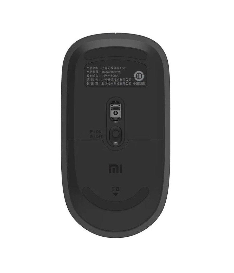 Ratón inalámbrico por bluetooth/ 2.4ghz xiaomi wireless mouse lite/ hasta 1000 dpi