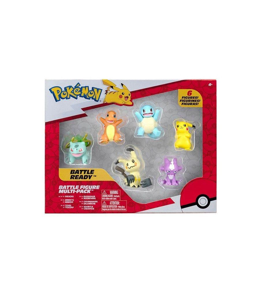 Figuras pokemon multipack 6