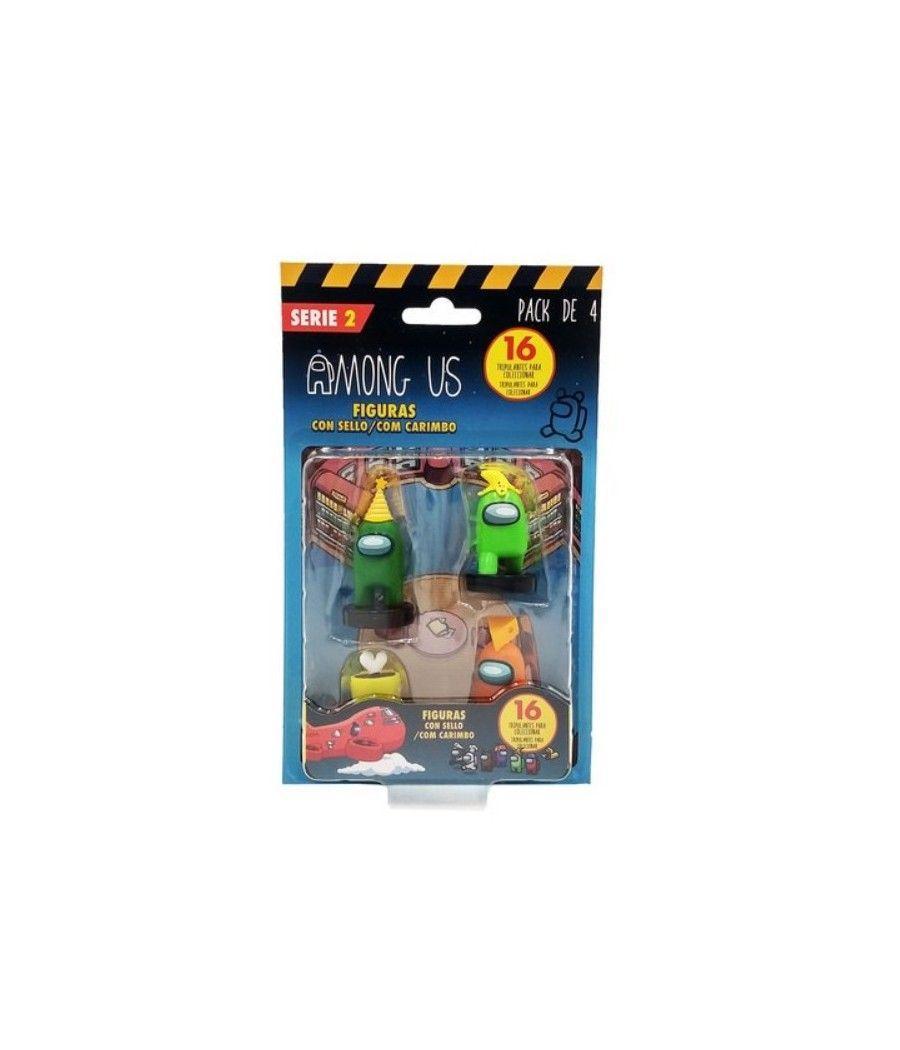 Figuras among us s2 caja pack 4