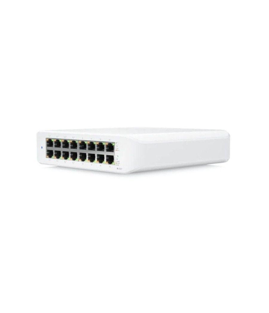 Switch ubiquiti unifi lite usw-lite-16-poe 16 puertos/ rj45 10/100/1000 poe