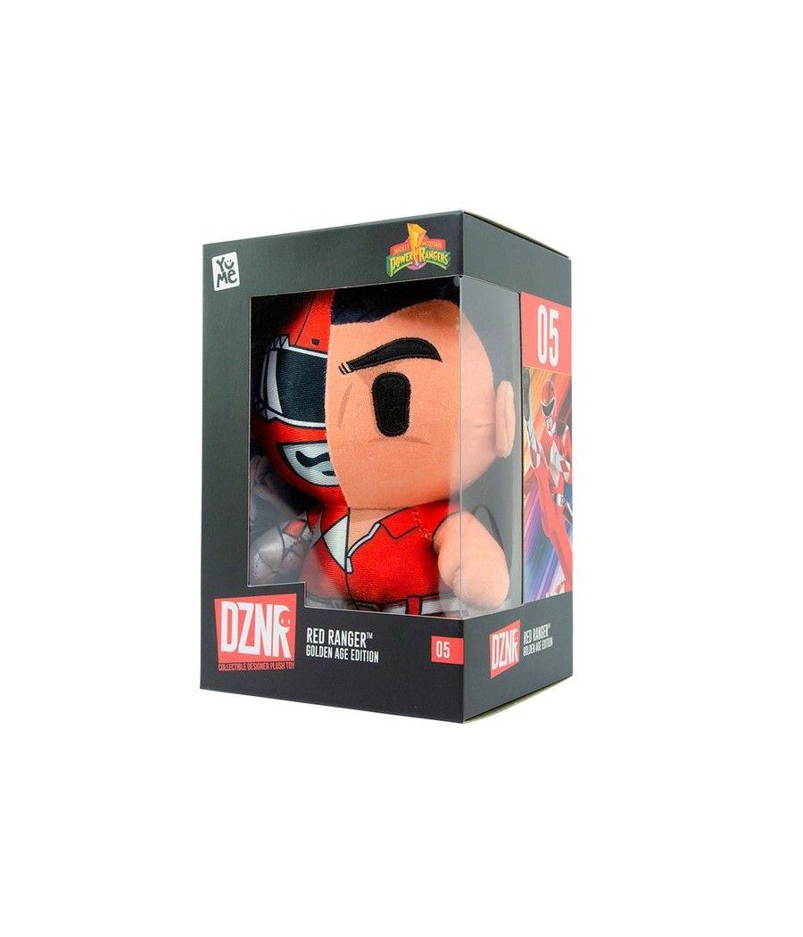 Peluche dznr power rangers rojo